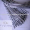 galvanized double wire twist ties